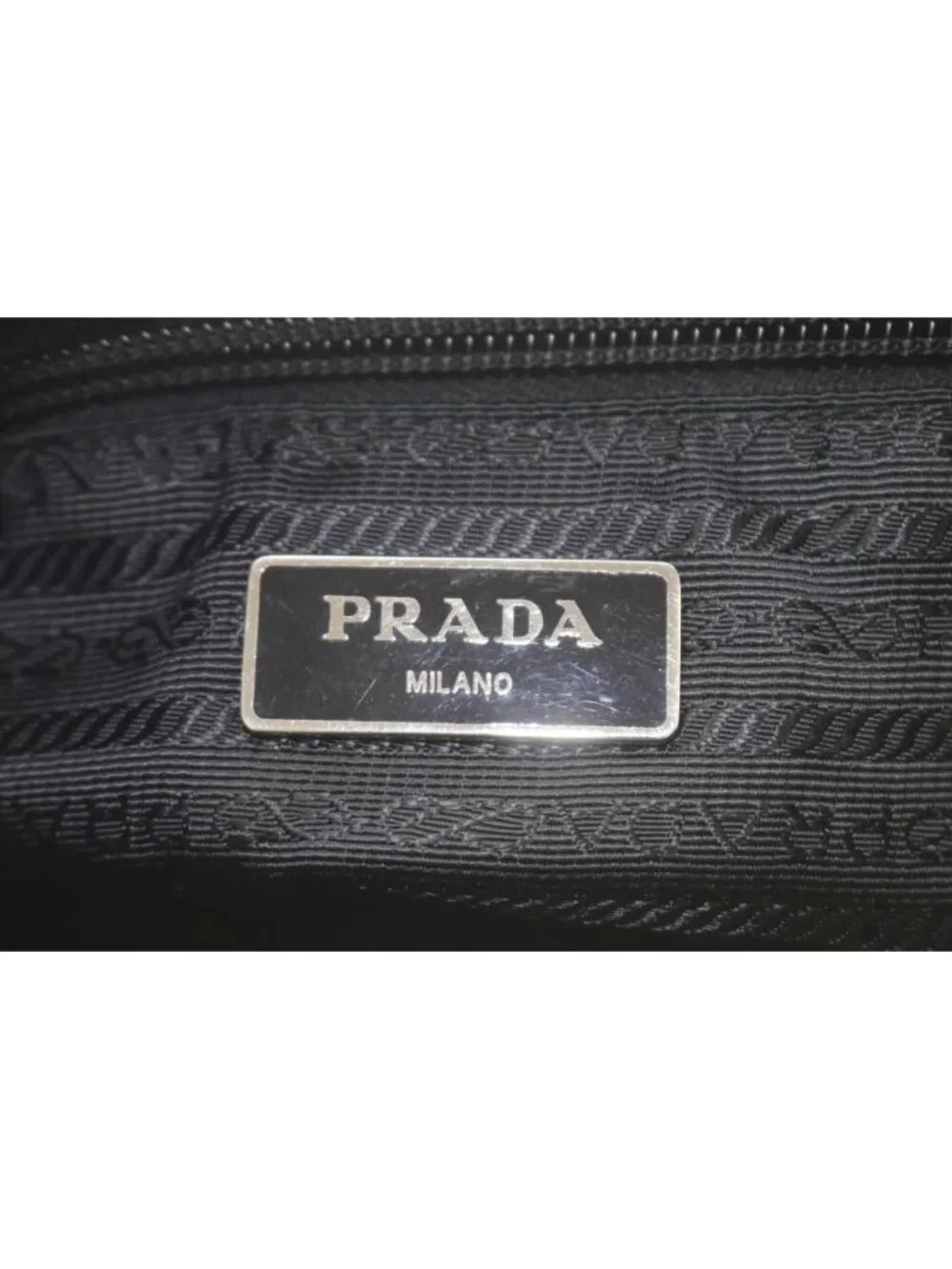 Prada Shoulder Bag Nylon Black